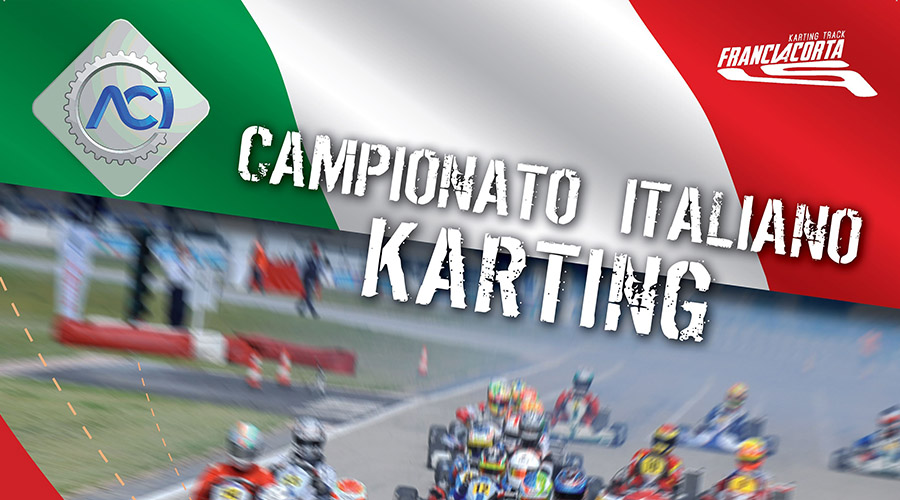 338 entered drivers in the Italian ACI Karting Championship at Franciacorta