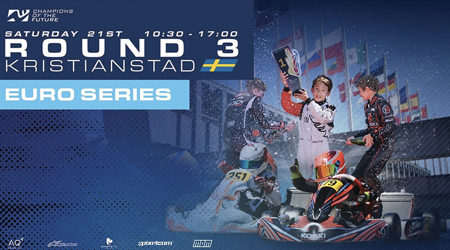 Champions of the future 2022 Euro Series – Round 3 Kristianstad – Saturday Live stream