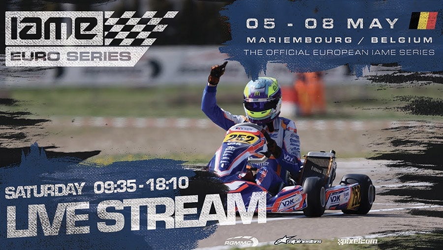 IAME Euro Series 2022 Round 2 – Mariembourg (Saturday)