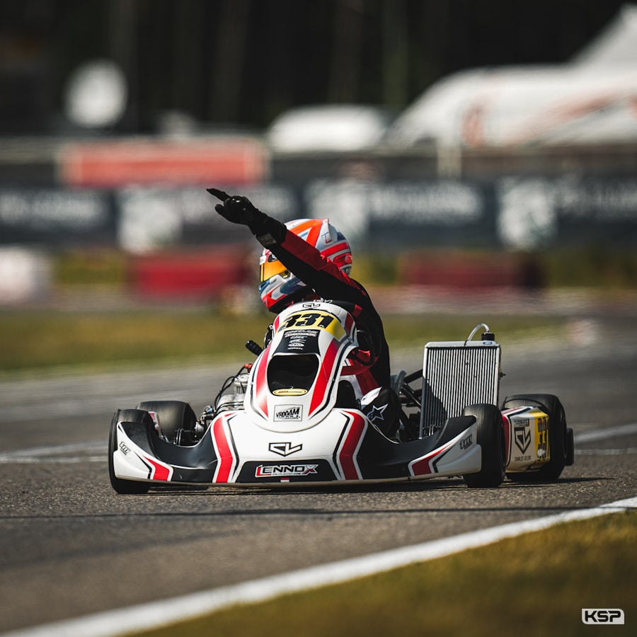 Leuillet concludes with a big win in KZ2 in Genk