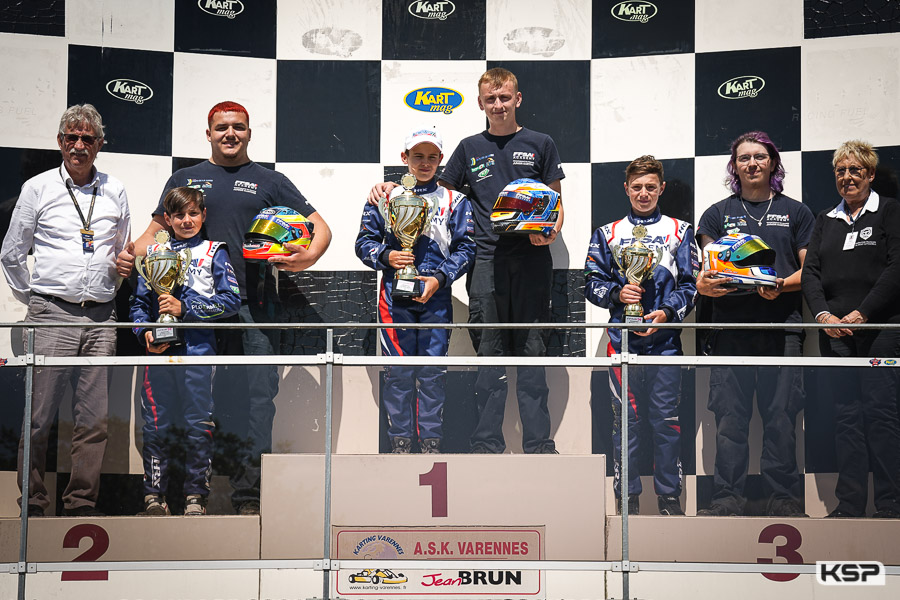 Junior Karting : fantastiques batailles à Varennes