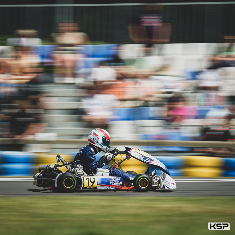 Ethan Gialdini, P8 à la régulière à Varennes