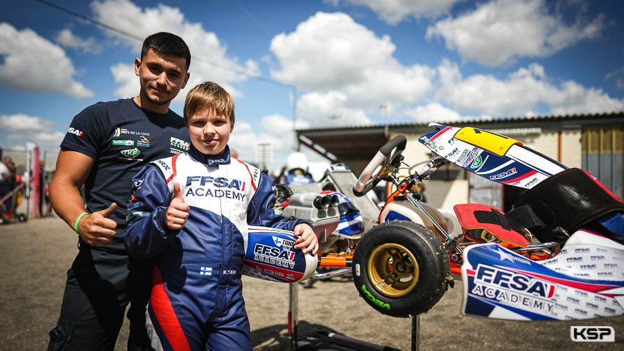 Junior Karting : Tani commence en pole à Varennes