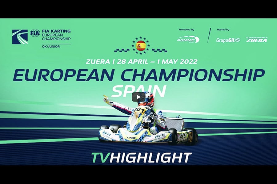 Highlight FIA Karting European Championship 2022, Round 2 Zuera