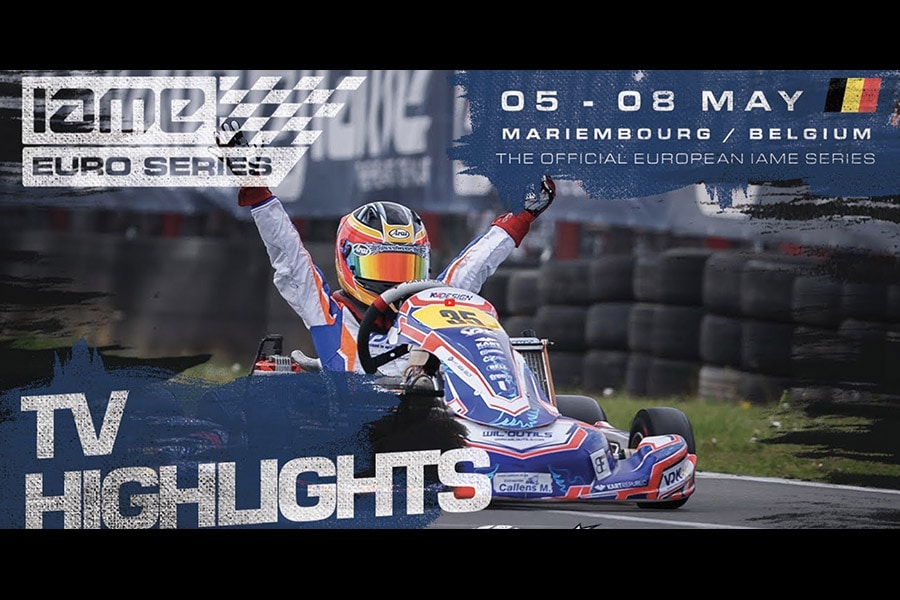 IAME Euro Series 2022 Round 2 – Mariembourg / TV Highlight