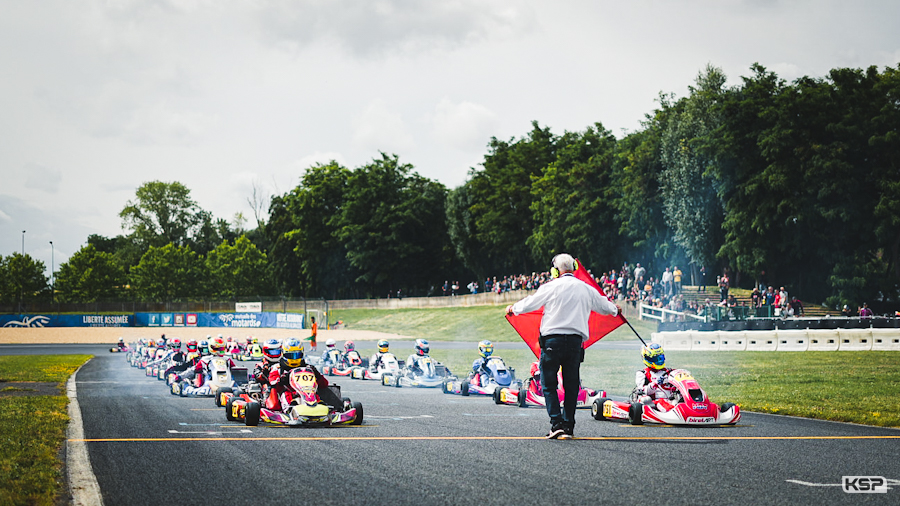 Victoire de Legout dans la préfinale KZ2 Master