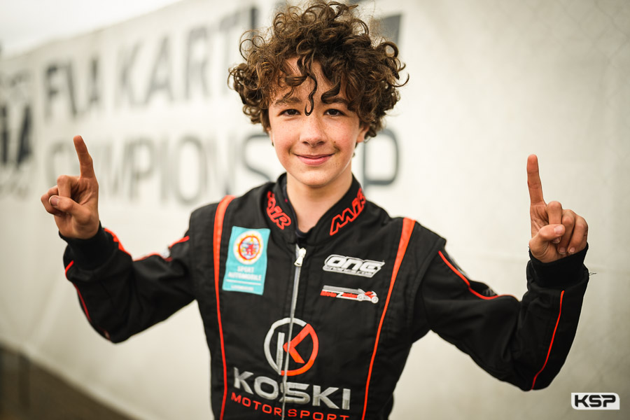 Bouzar leads OK-Junior Qualifying in Kristianstad