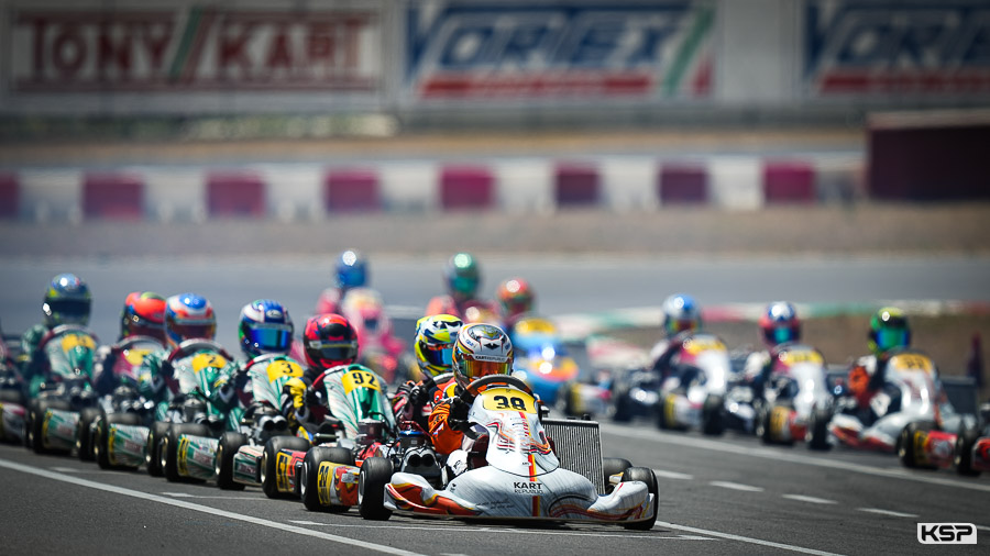 Saleh and Khavalkin tied in the OK-Junior heats of the Euro Series in Franciacorta