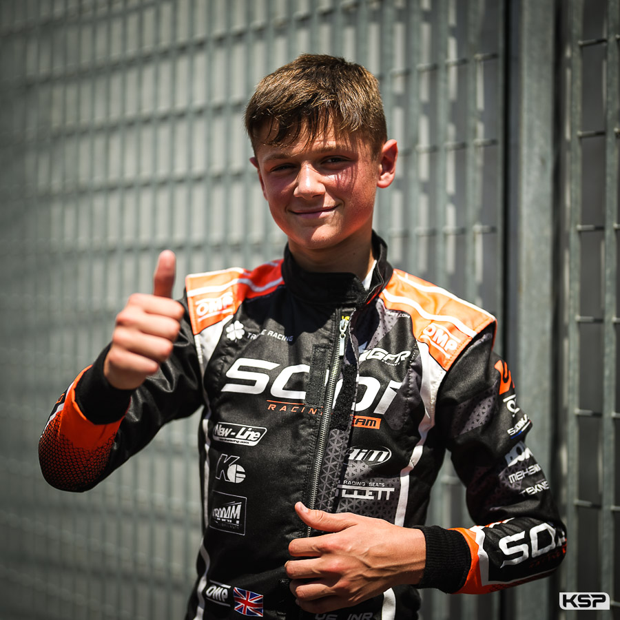 OK-Junior: Nathan Tye starts from pole position in Franciacorta