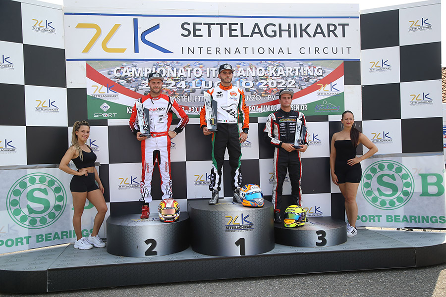 Hot weather and good races in Castelletto’s third round of the ACI Karting Italian Championship