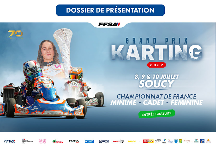 Dossier de Présentation du Championnat de France FFSA Karting de Soucy