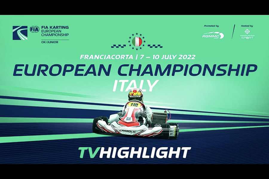 FIA Karting European Championship 2022 Franciacorta – TV Highlight