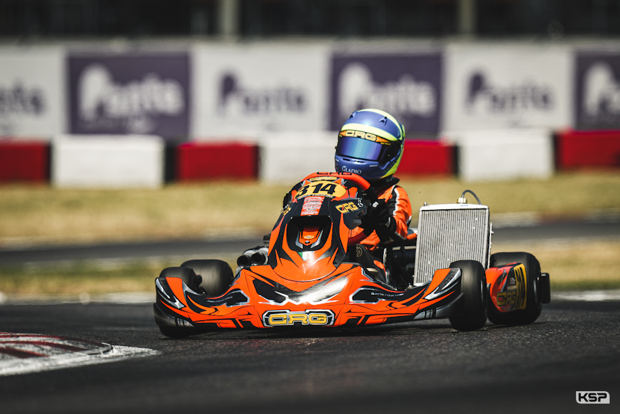 WSK Euro Series :  Lindblom poleman OK-Junior pour CRG