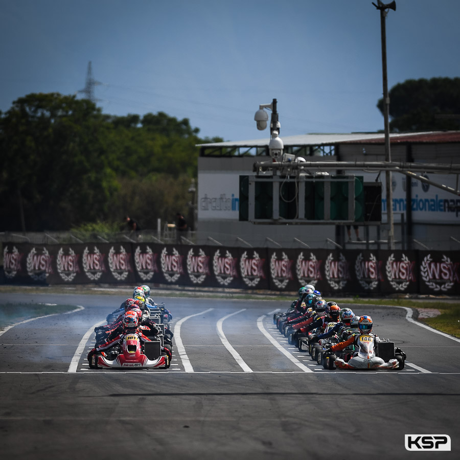 Sarno: Albanese wins KZ2 Prefinal