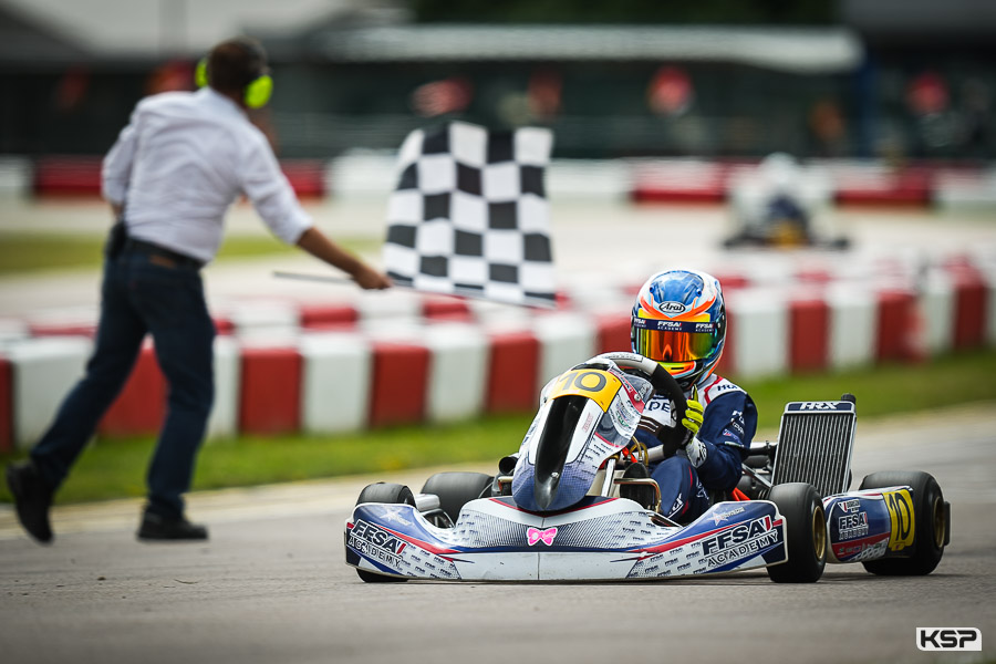 Dorison, vainqueur et champion Junior