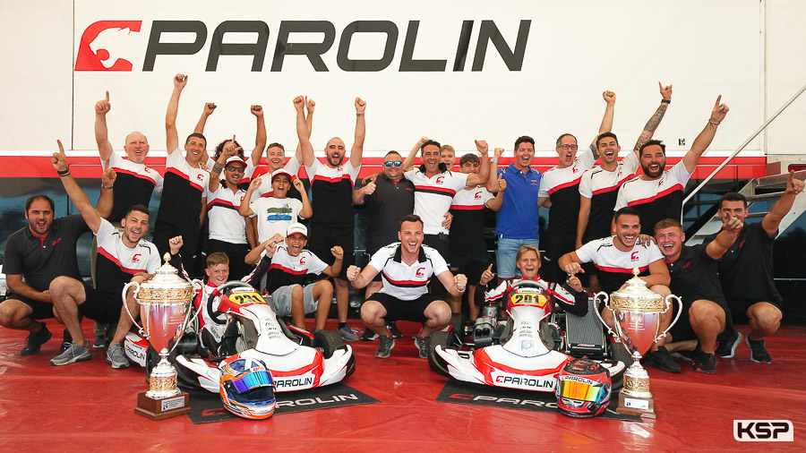 Parolin Motorsport Champion d’Europe OK-Junior avec Khavalkin