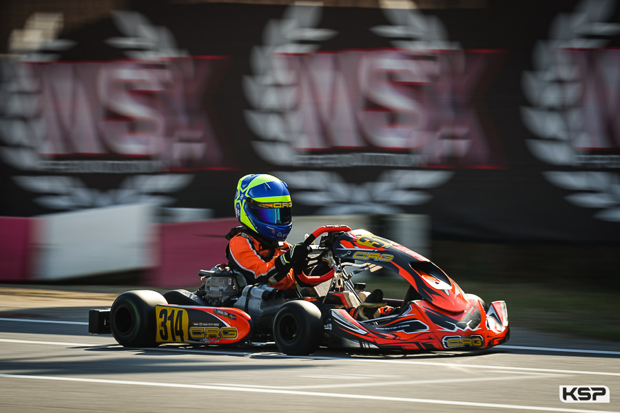 Lindblom continue en tête de l’OK-Junior en WSK Euro Series