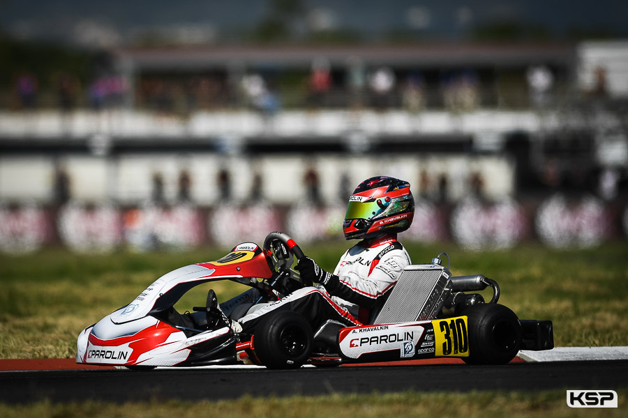 WSK Sarno: Khavalkin on pole in OK-Junior