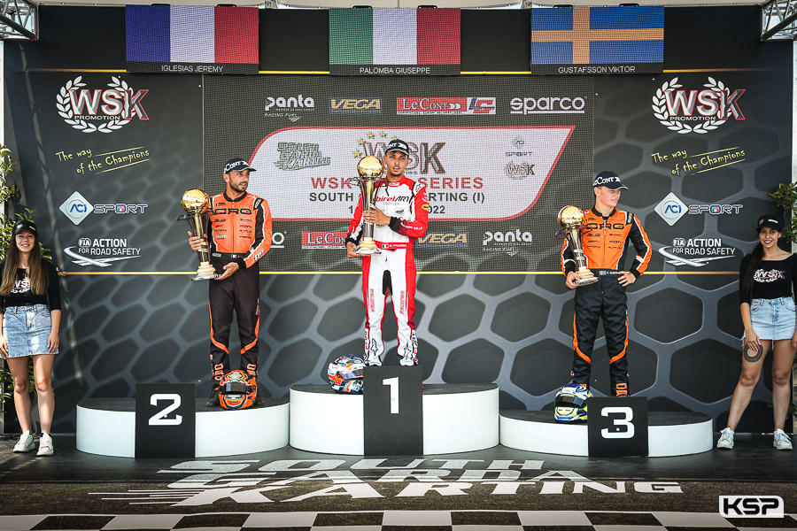 Consistency and performance in the heat of the WSK in Lonato