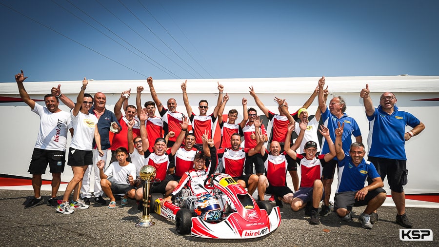 KZ2 victory and outstanding performance in Lonato