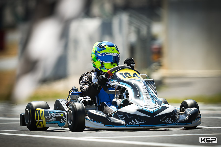 Alex Powell, European OK Vice-Champion after second consecutive win