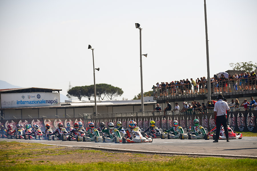 The second and decisive round of WSK Euro Series kicked off in Sarno