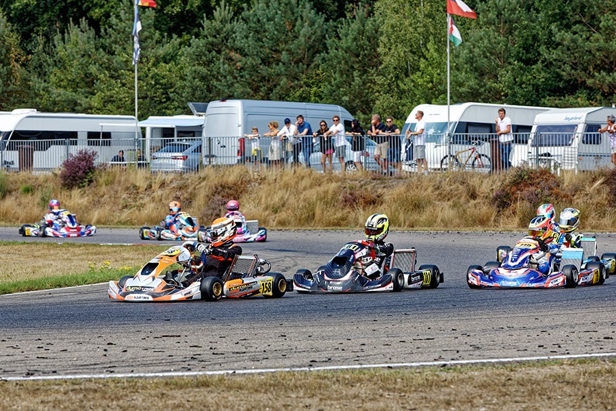 La IAME Series Benelux a assuré le show à Genk