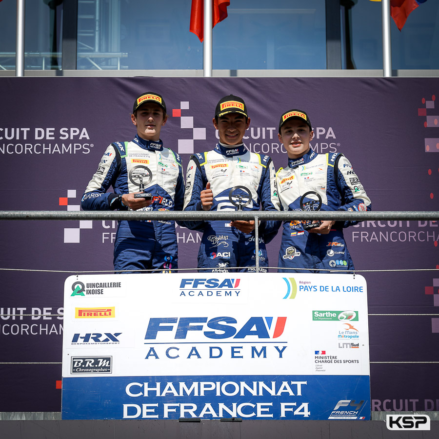 Romain Andriolo – Un nouveau podium en F4 dans un monument du sport automobile