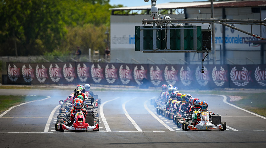 Le grand final de la WSK Euro Series à Sarno