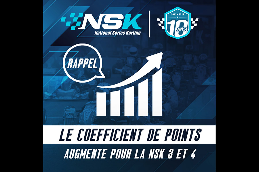 Coefficient de points de la NSK