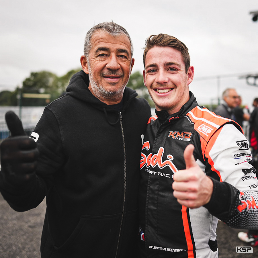 Aunay : Besancenez signe une belle pole position en KZ2