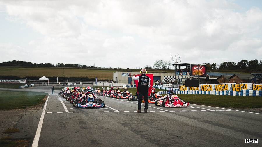 Aunay : Fiault domine les manches KZ2 Master et De Gaye mène la KZ2 Gentleman