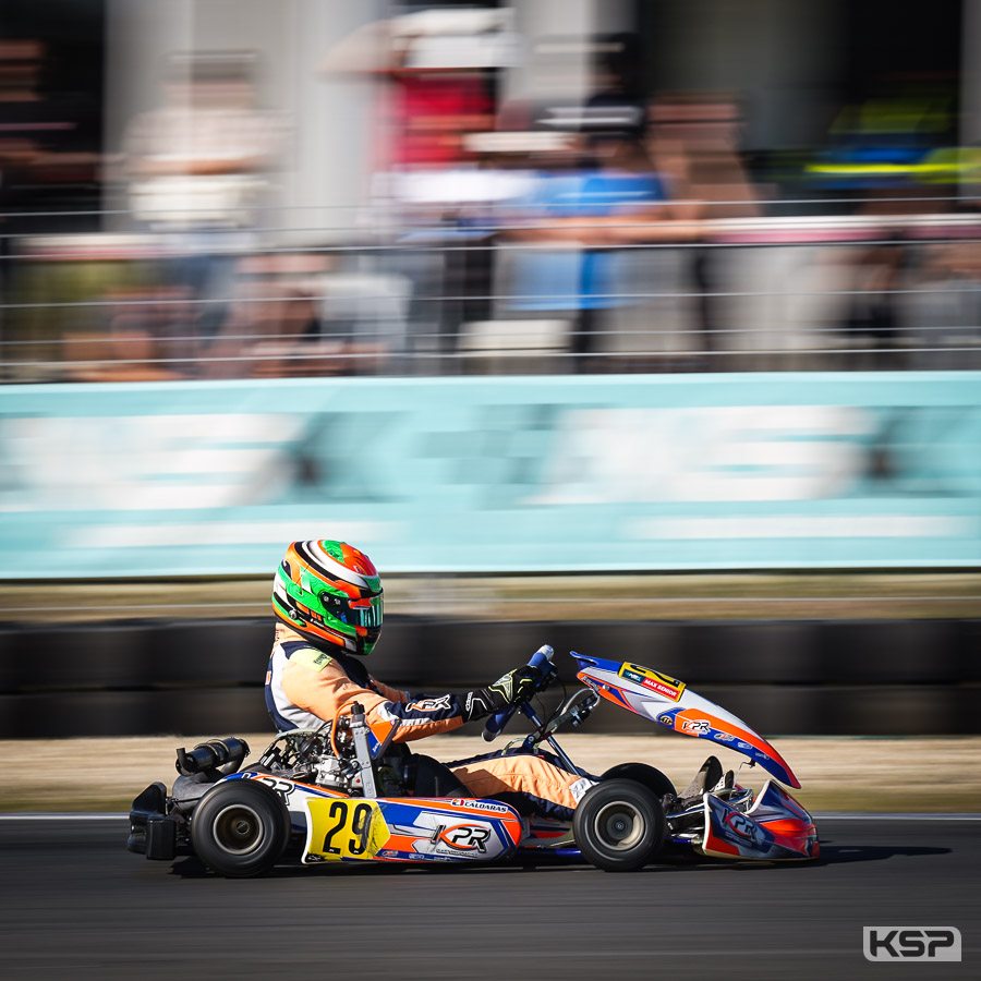 Caldaras termine en beauté sa carrière en karting