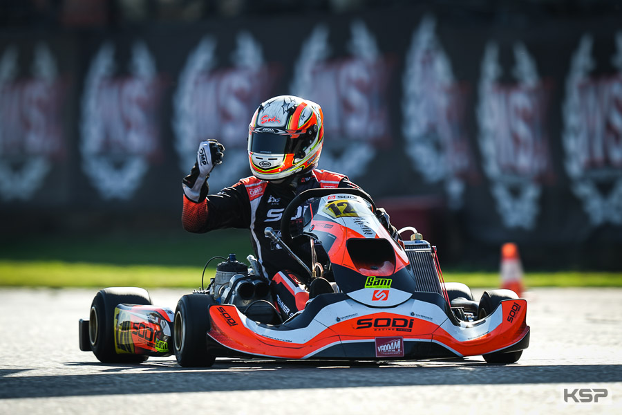 KZ2: Denner and Sodi on the top step in Lonato