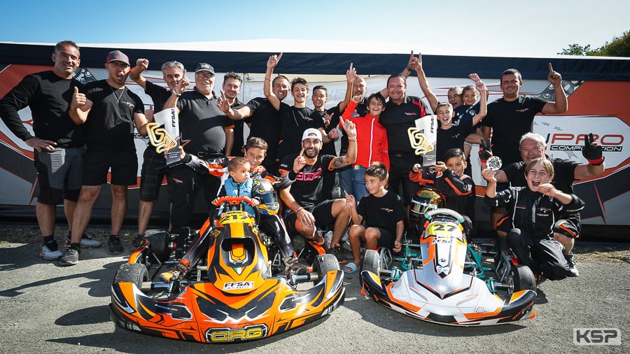 Une saison 2022 placée sous le signe du succès pour Kart In Pro Compétition