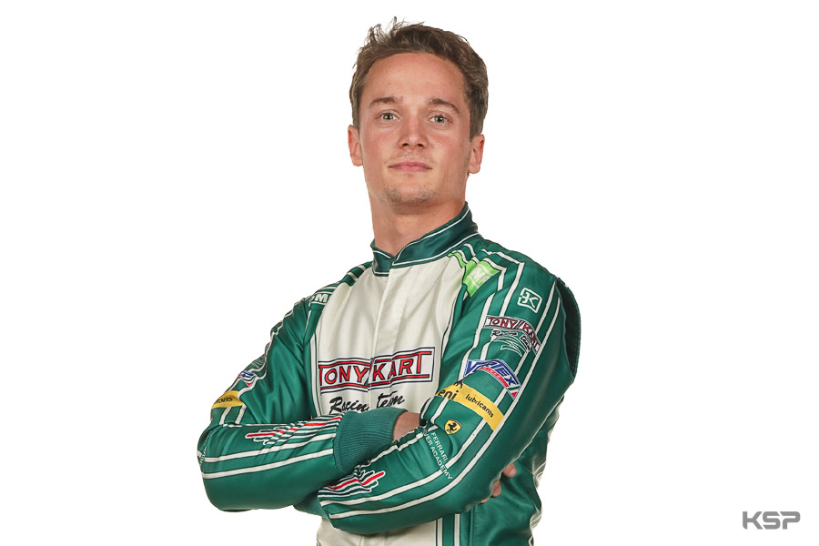 Tom Leuillet passe au vert en KZ avec le Tony Kart Racing Team