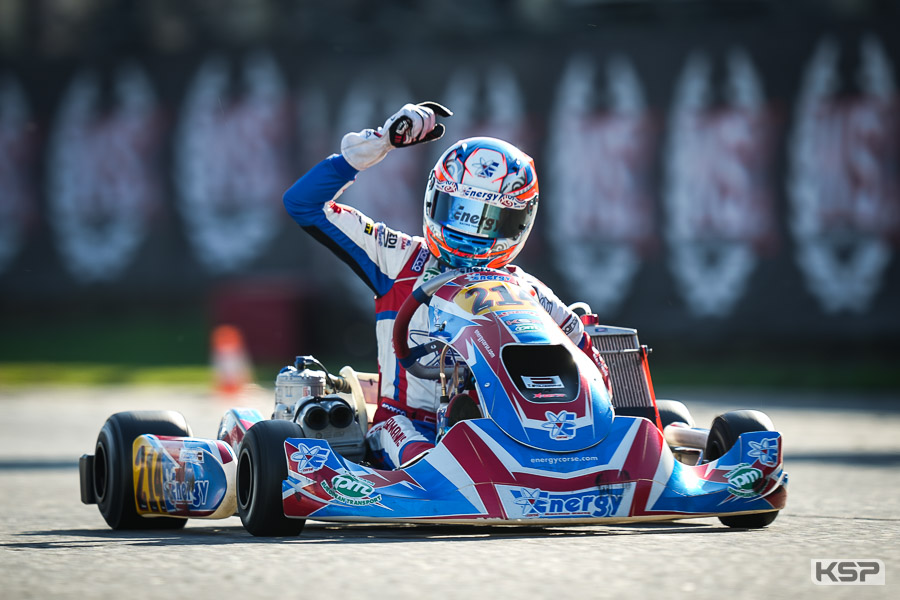 OK : victoire finale de Stolcermanis et Energy en WSK Open Cup