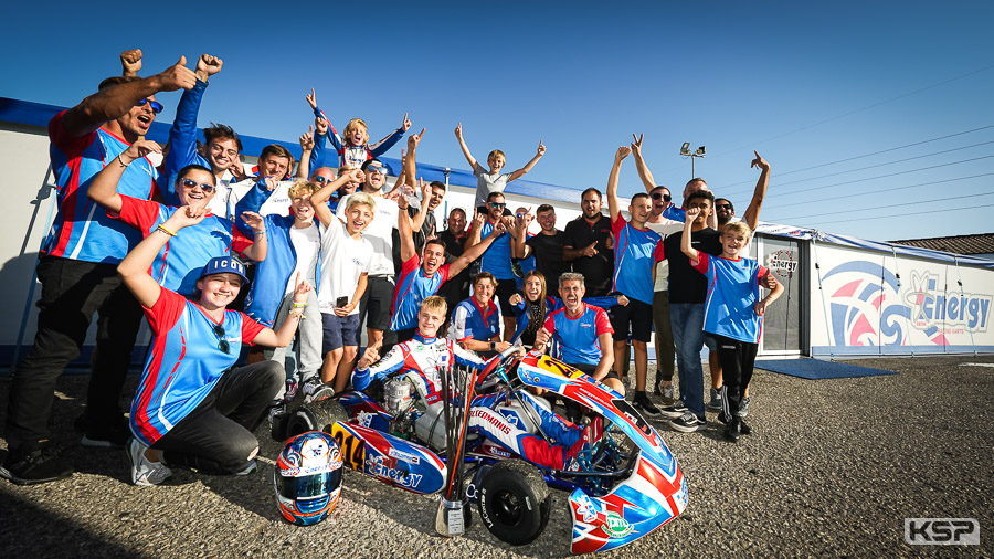 Le titre à la WSK Open Cup après une prestation parfaite en finale