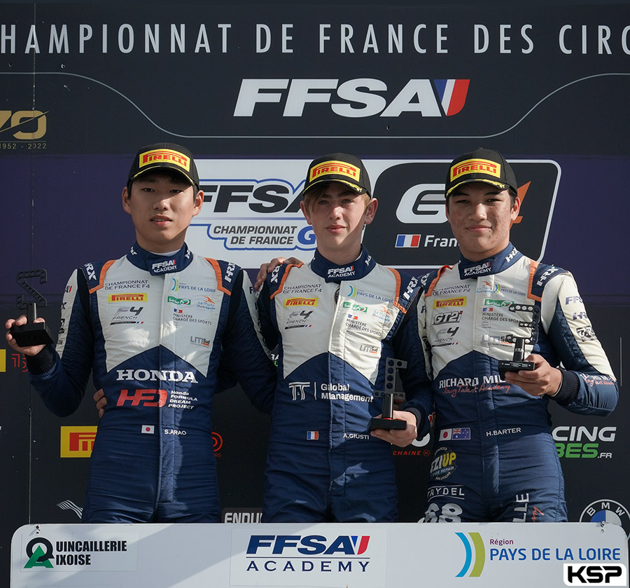 F4 Academy : Alessandro Giusti fête son titre par une nouvelle victoire