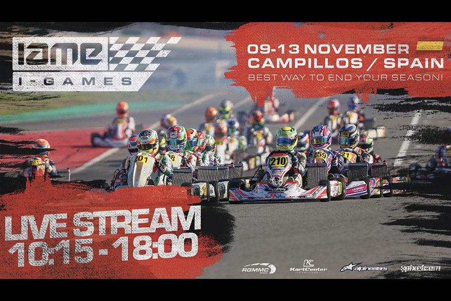 IAME I-GAMES 2022 – Saturday live stream