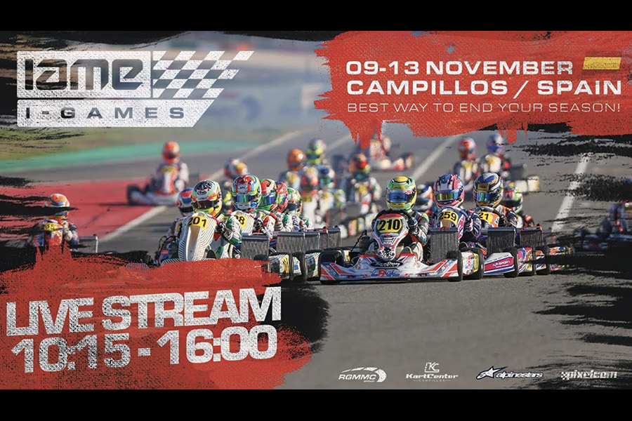 IAME I-GAMES 2022 – Sunday live stream