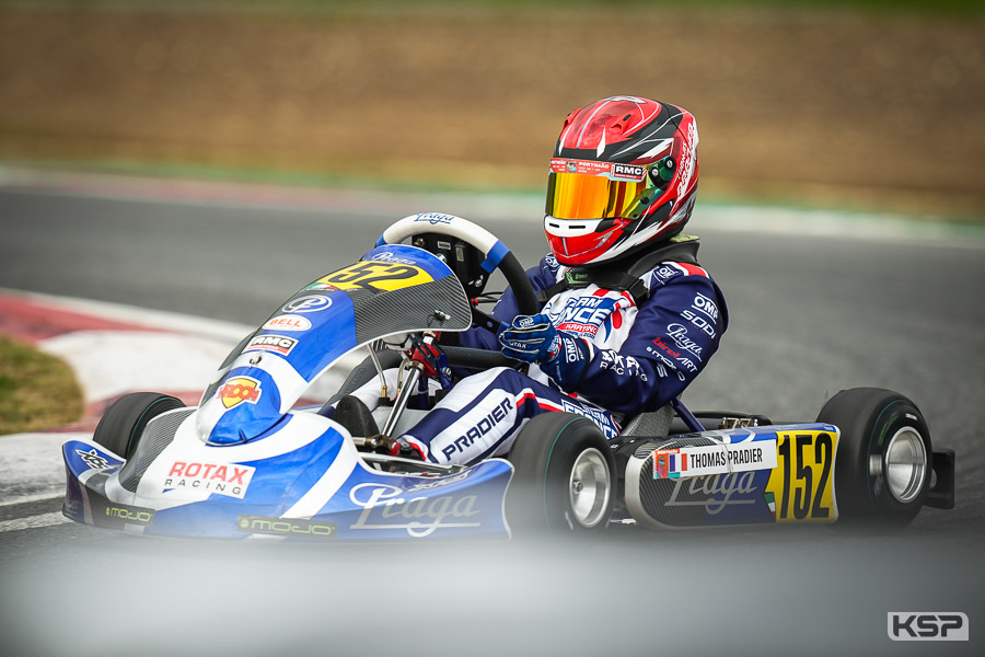 Thomas Pradier, leader of Team France in the youth category