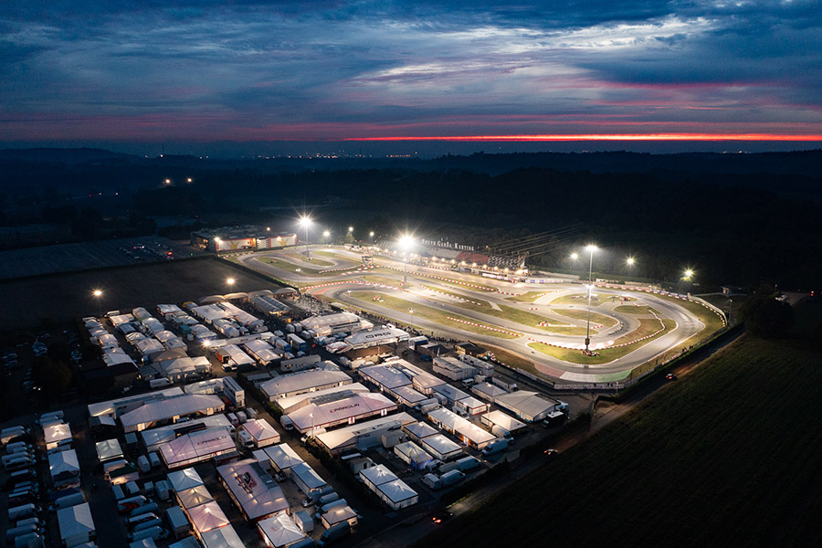 The sprint for the WSK Final Cup in Lonato