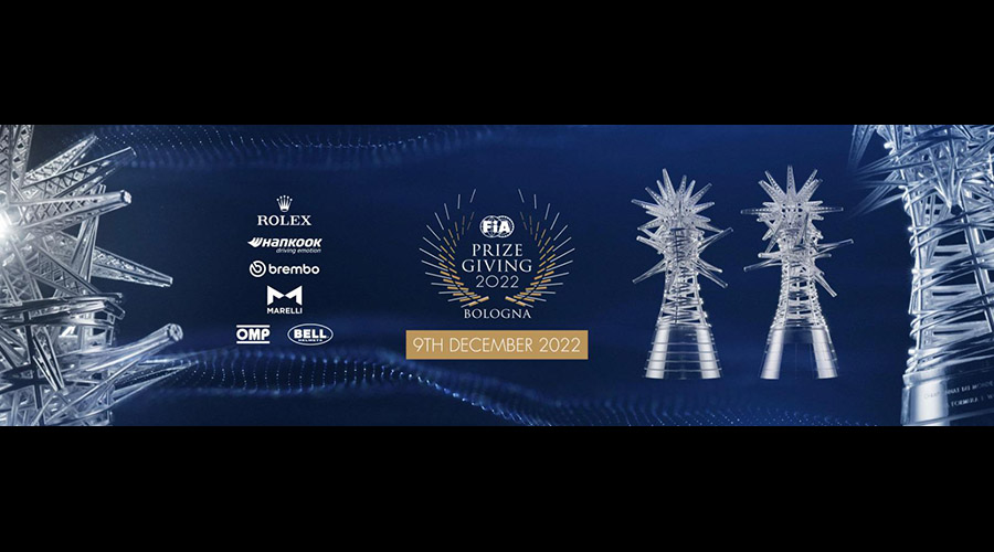 2022 FIA Prize Giving live on Youtube