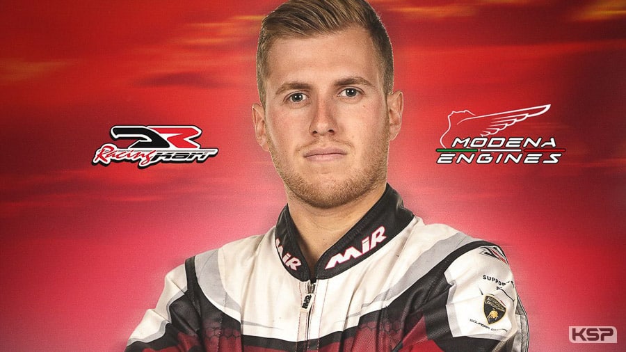 Adrien Renaudin, nouvel atout pour DR Kart et Modena Engines