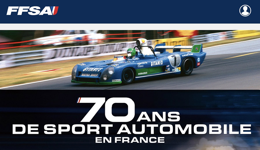 70 ans de sport auto en France: le livre officiel