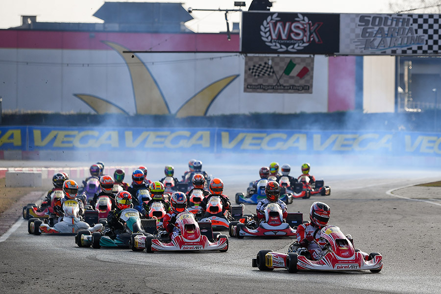 The spectacle of the WSK Champions Cup is on at Lonato