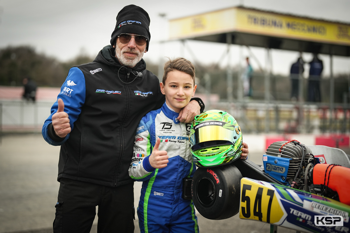 WSK Champions Cup: Berezkin on Mini pole in Lonato