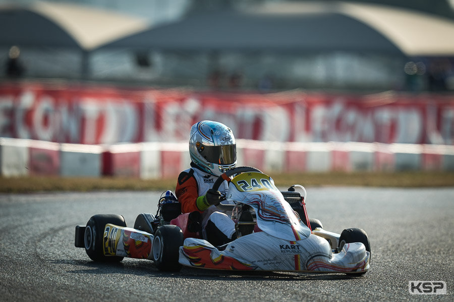 WSK Champions Cup: Matveev still leader in the OK heats