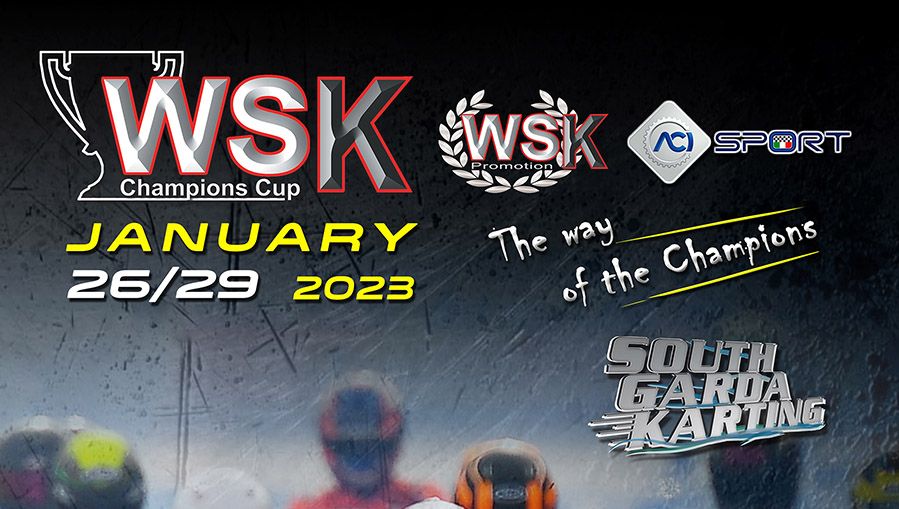 320 drivers expected in Lonato for the WSK Champions Cup